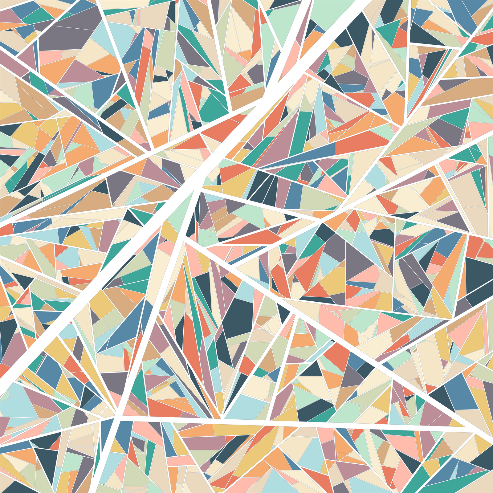 Scale-rich metamaterial tessellation